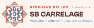 Logo Stéphane Bellec (SB Carrelage) taille de pierre 84210