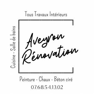 AVEYRON RENOVATION peintre Aveyron 12 Logo AVEYRON RENOVATION peinture intérieure Aveyron 12