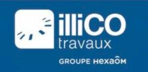 illiCO travaux expert en aménagement de combles 65000 Logo illiCO travaux aménagement intérieurs des combles 65000