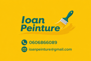 Ioan peinture peintre Yonne 89 Logo Ioan peinture peinture intérieure Yonne 89