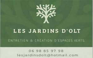Les Jardins d'Olt installateur de portail et motorisation Loir-et-Cher 41 Logo Les Jardins d'Olt installation de portail et motorisation Loir-et-Cher 41