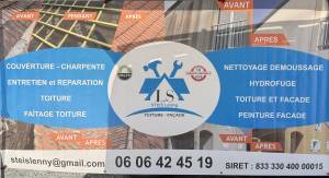 LS toiture, façade chaumier Haute-Garonne 31 Logo LS toiture, façade pose de couverture en chaume Haute-Garonne 31