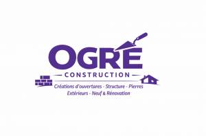 Ogré construction démolisseur Morbihan 56 Logo Ogré construction démolition et ramassage de gravats Morbihan 56