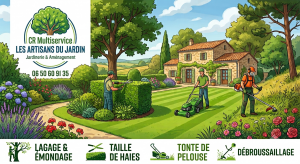 Cr-multiservice élagueur Ain 01 Logo Cr-multiservice élagage et taille d'arbre Ain 01