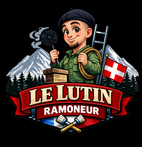 Logo LE LUTIN RAMONEUR ramonage et entretien des conduits Haute-Savoie 74
