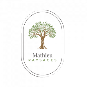 Logo mathieu paysages installation de portail et motorisation 33700