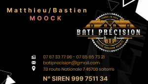Bati Précision cuisiniste Loiret 45 Logo Bati Précision installation de cuisine Loiret 45