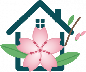 SAKURA HOME paysagiste Val-d'Oise 95 Logo SAKURA HOME aménagement des espaces verts et extérieurs Val-d'Oise 95